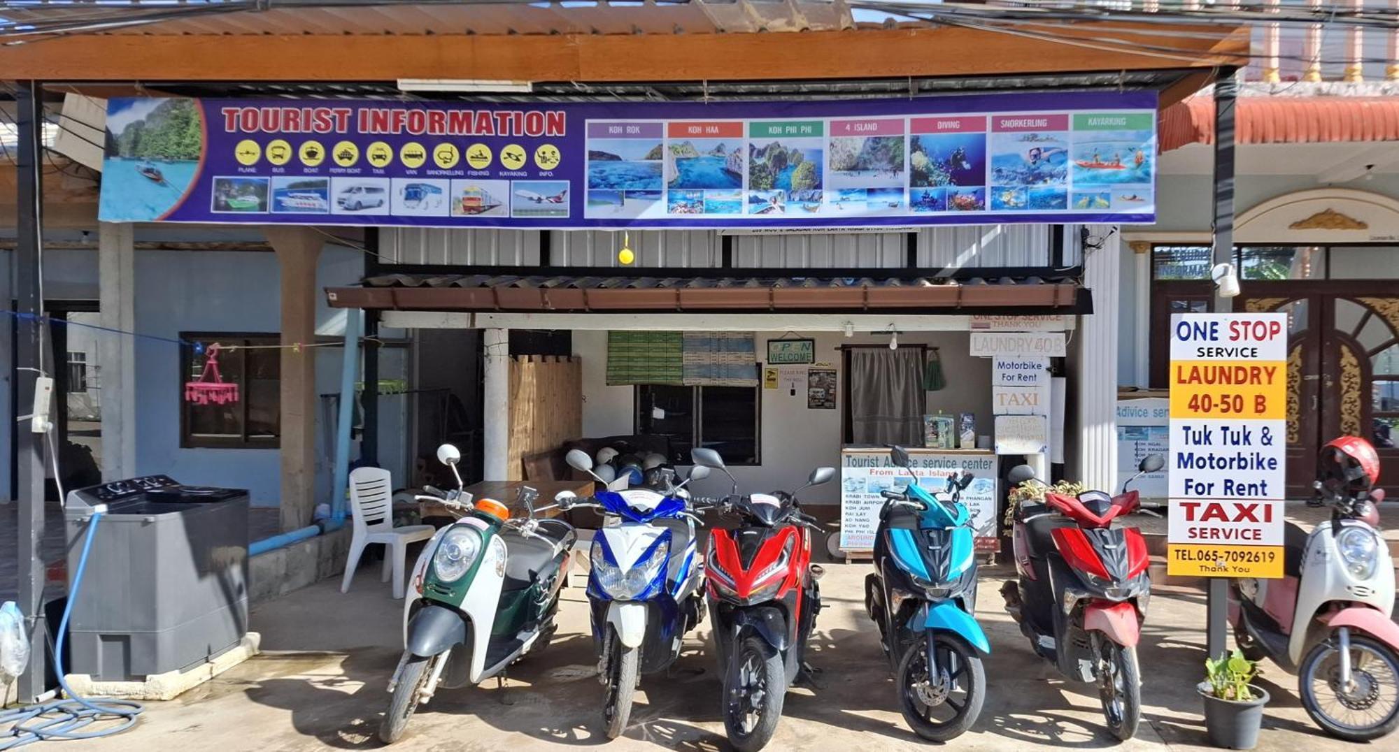Guest House Blue Andaman เกาะลันตา ภายนอก รูปภาพ